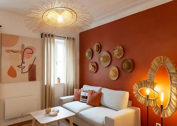 Bohemian Bakoua & Chesterfield Cottage, Hyper-centre Appartement *