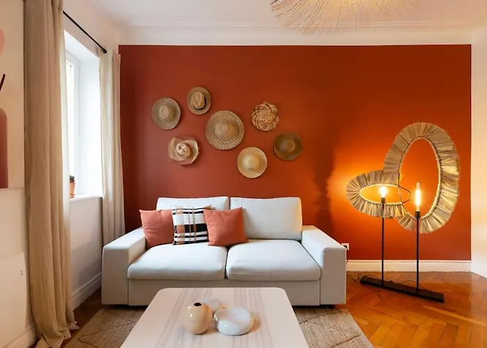 Bohemian Bakoua & Chesterfield Cottage, Hyper-centre Appartement Metz